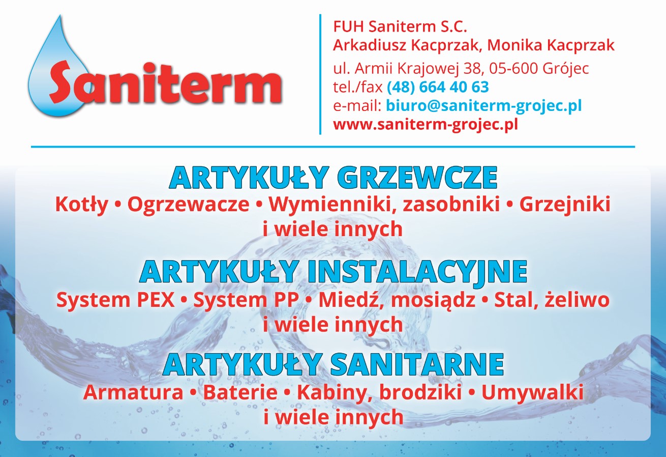 akcesoria hydrauliczne GRÓJEC